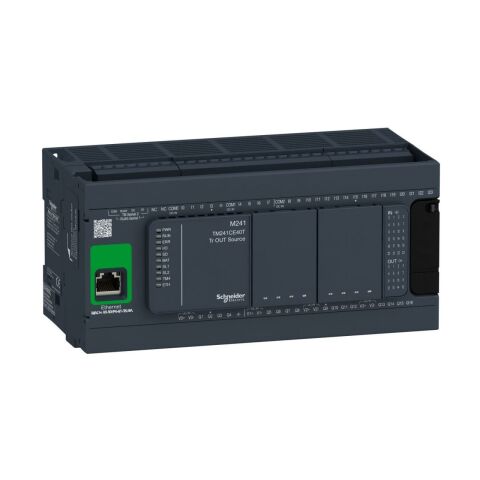 Schneider Electric TM241CE40T M241 Kontrolör 40 Gç Transistör Pnp Ethernet