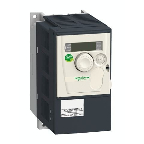 Schneider Electric ATV312H037M2 Hız Kontrol Cihazı ATV312 - 0,37kW - 1kVA - 41 W - 200..240 V - 1 fazlı besleme