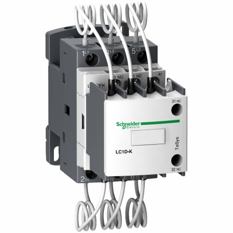 Schneider Electric LC1DFKM7 TeSys D Kompanz. Kontaktör 12.5kVAR 220V