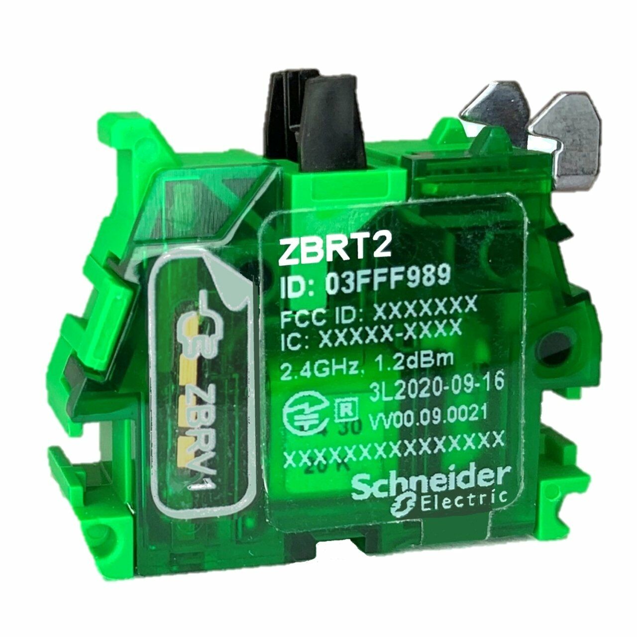 Schneider Electric ZBRT2 Harmony XB5R kablosuz pilsiz buton vericisi