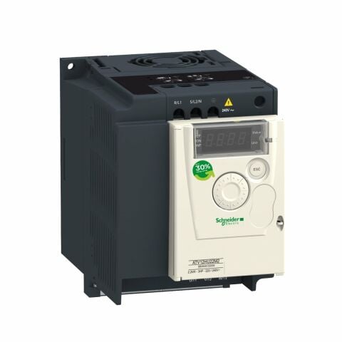 Schneider Electric ATV12HU22M2X Atv12 - 2,2Kw - 3Hp - 200..240V 1 Faz, Soğutma Bloklu, Emc'Siz