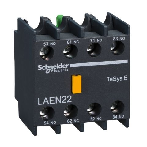 Schneider Electric LAEN22 Easypact Tvs - Yardımcı Kontak Bloğu - 2 Na + 2 Nk - Vidalı-Kelepçe Terminalleri