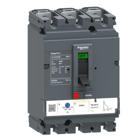 Schneider Electric LV525303 Cvs250B Tm250D 3P3D Devre Kesici