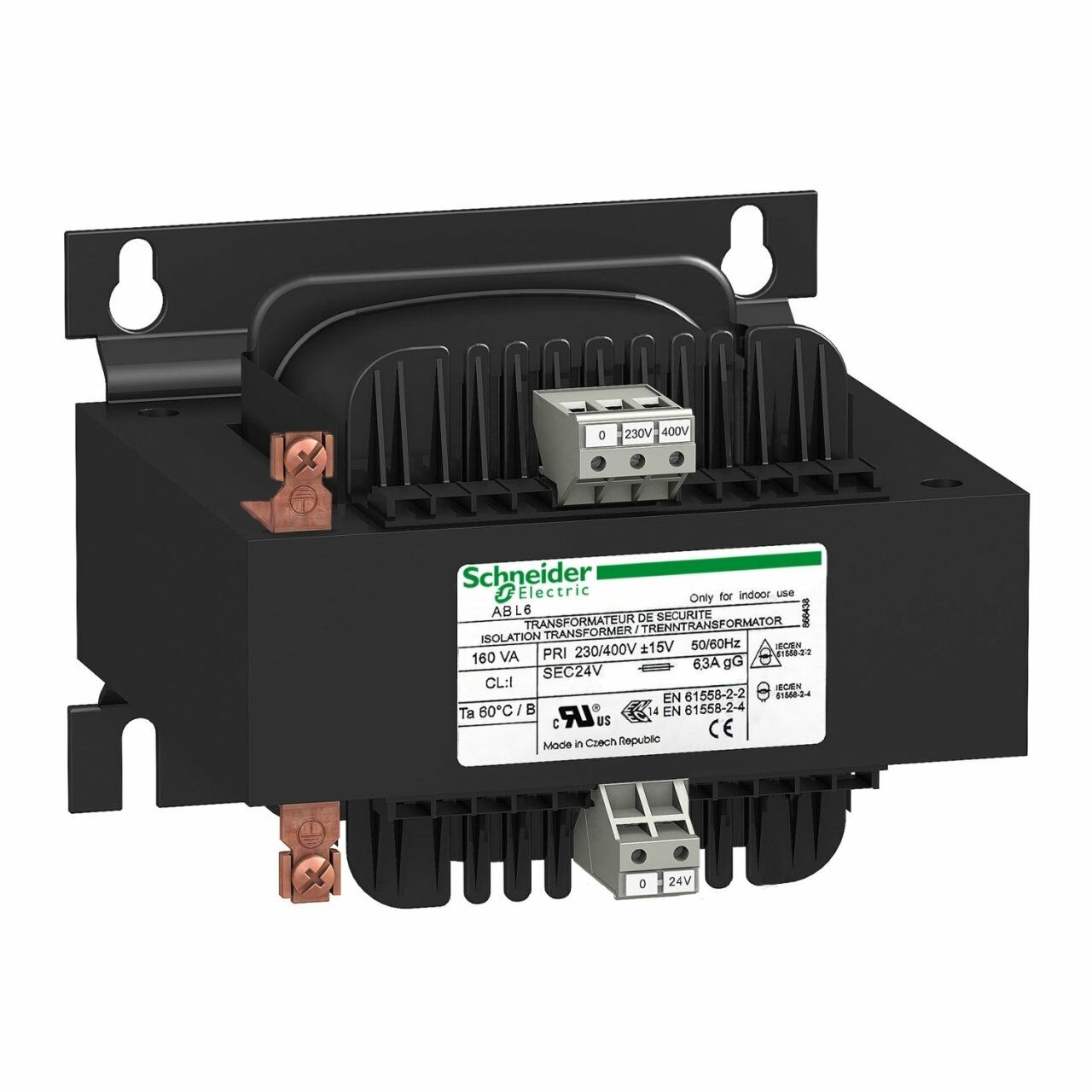 Schneider Electric ABL6TS04B Gerlim transformatörü 230-400/24V 40VA