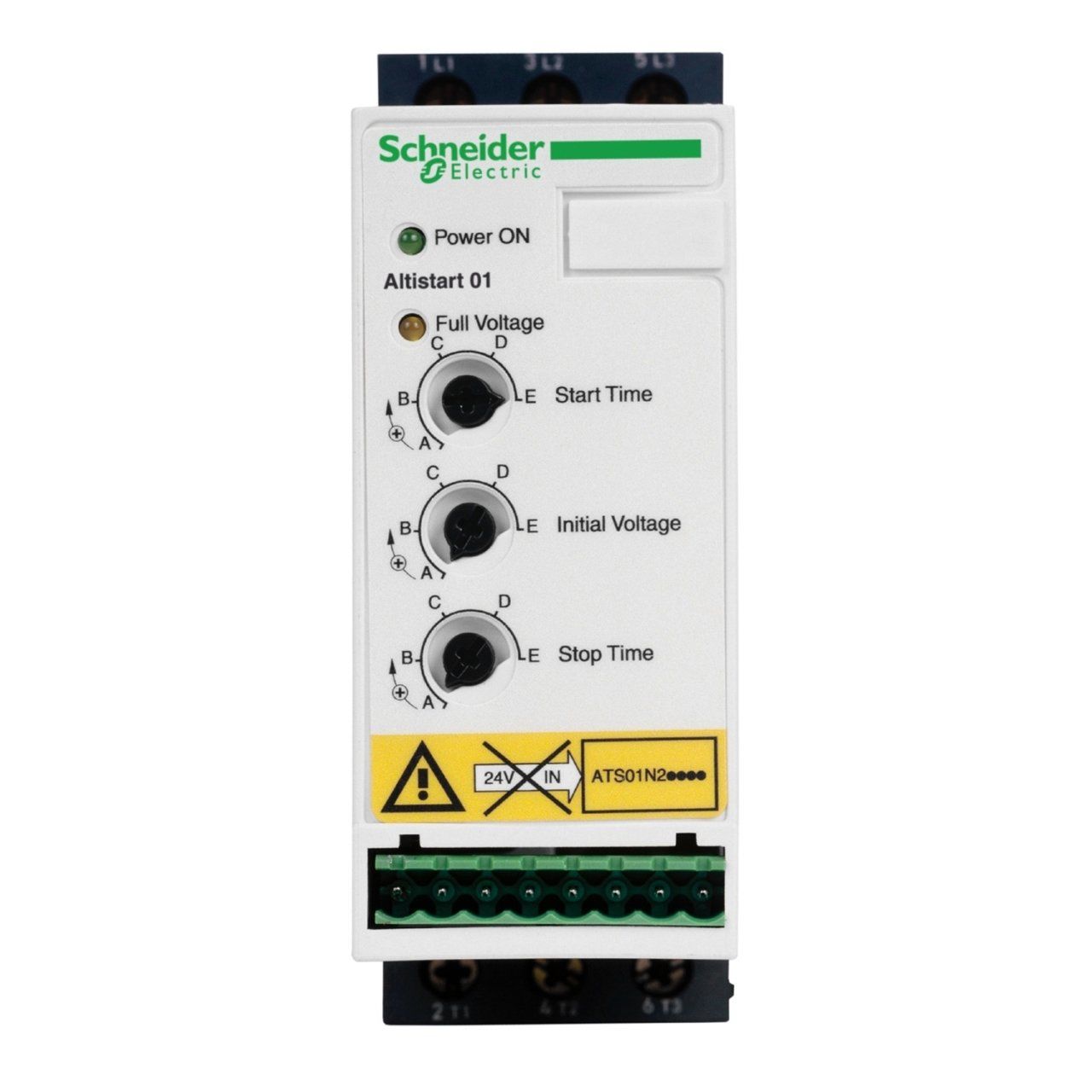 Schneider Electric ATS01N206QN ALTISTART Yumuşak Yolverici - ATS01 - 6A - 380..415V