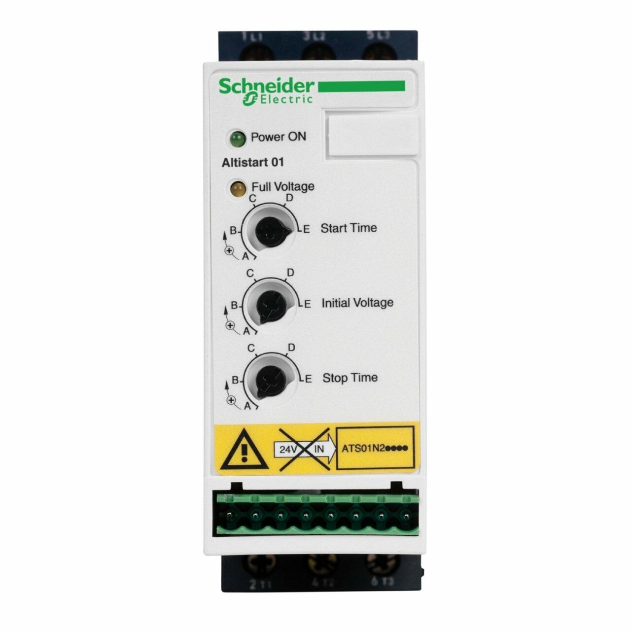 Schneider Electric ATS01N209QN ALTISTART Yumuşak Yolverici - ATS01 - 9A - 380..415V