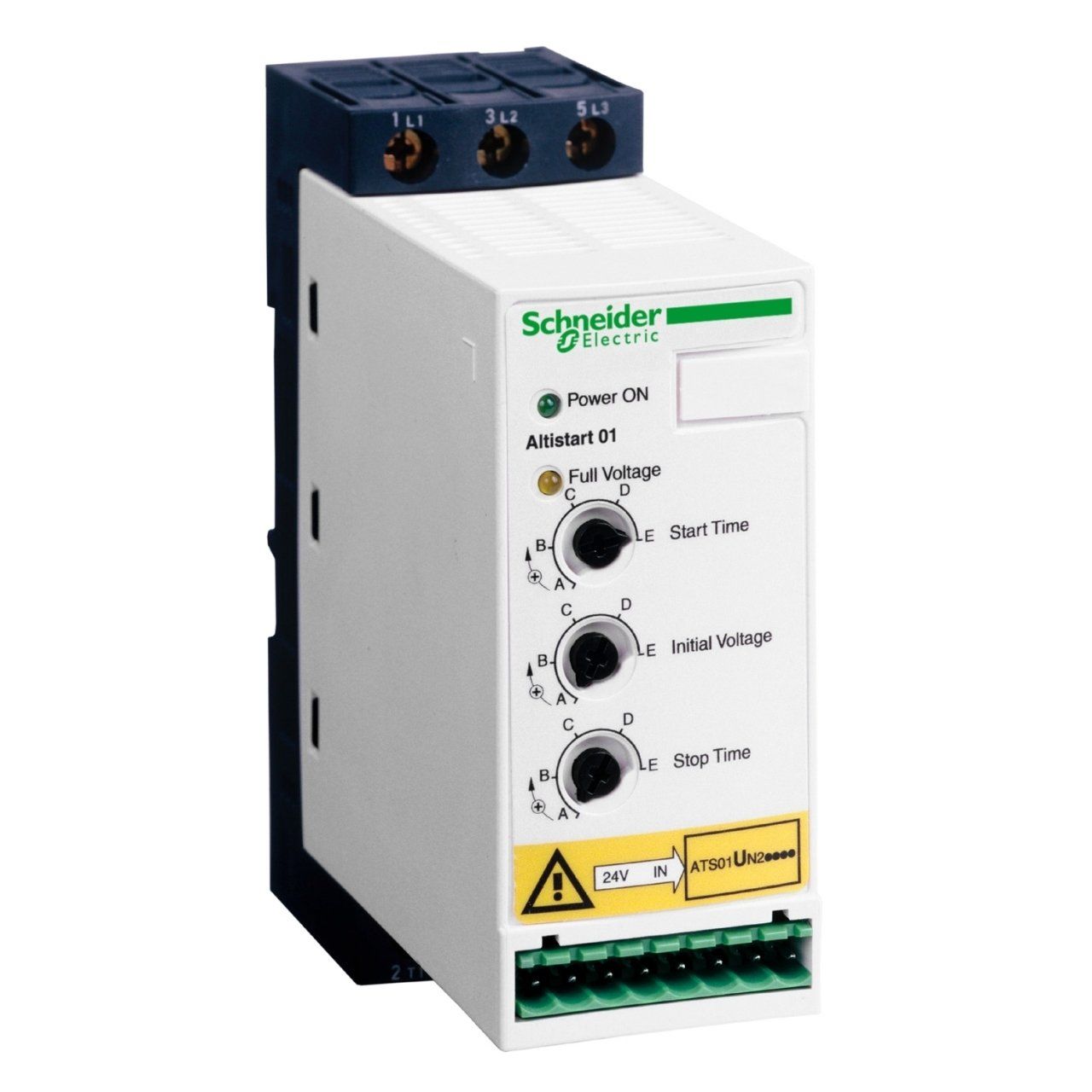 Schneider Electric ATS01N212QN ALTISTART Yumuşak Yolverici - ATS01 - 12A - 380..415V