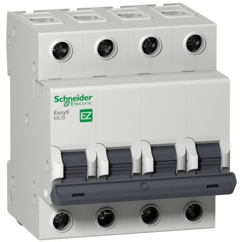 Schneider Electric EZ9F43425 Easy9 Mcb 4P 25A C 3000A 400V Otomatik Sigorta