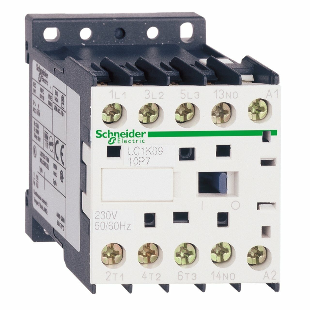 Schneider Electric LC1K1601M7 TeSys K Kontaktör 3P 16A AC3 220VAC 1NK