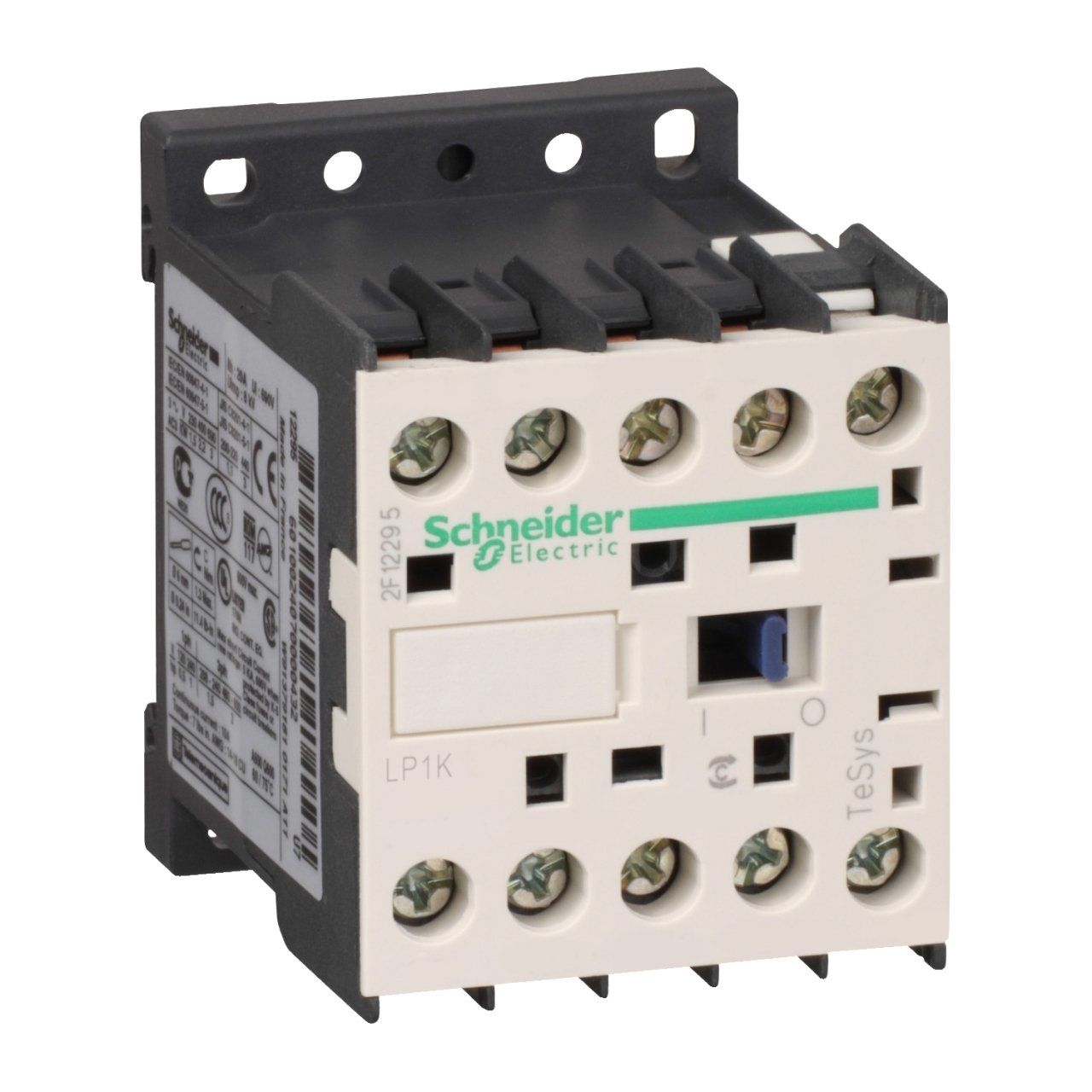 Schneider Electric LP1K0610BD TeSys K Kontaktör 3P 6A AC3 24VDC 1NA