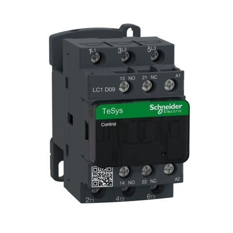 Schneider Electric LC1D09E7 TeSys D Kontaktör 3P 9A AC3 48VAC