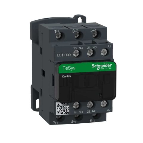 Schneider Electric LC1D09M7 TeSys D Kontaktör 3P 9A AC3 220VAC