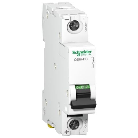 Schneider Electric A9N61505 Acti9 C60H-DC 1P 5A ,6kA C Eğrisi Otomat