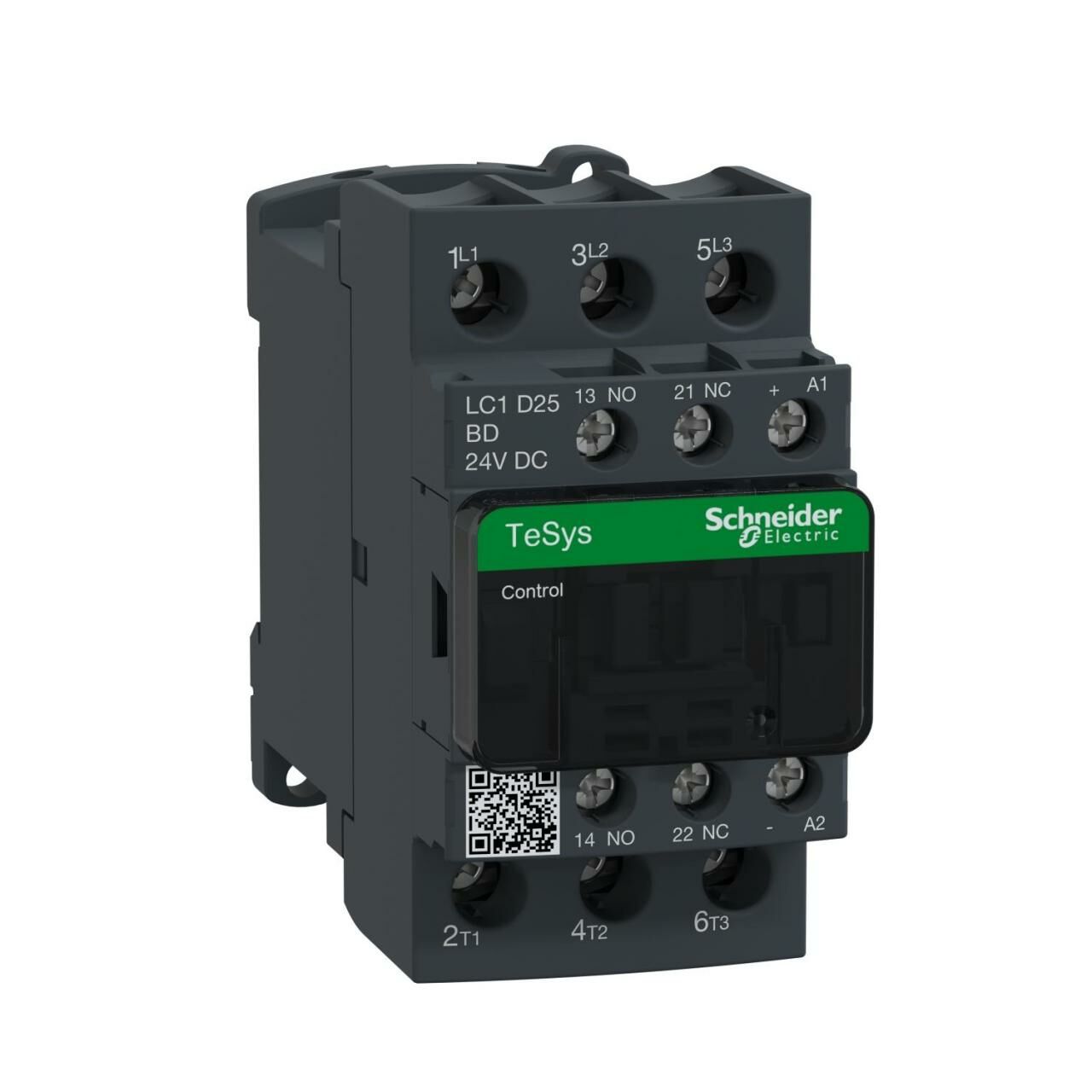 Schneider Electric LC1D25BD TeSys D Kontaktör 3P 25A AC3 24VDC