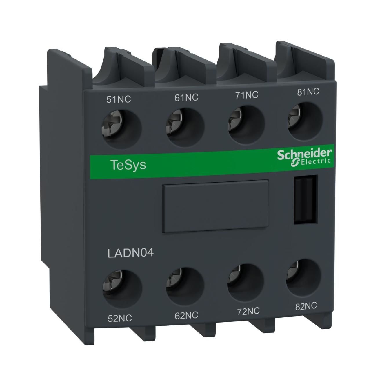 Schneider Electric LADN04 TeSys D Yardımcı kontak bloğu 4NK