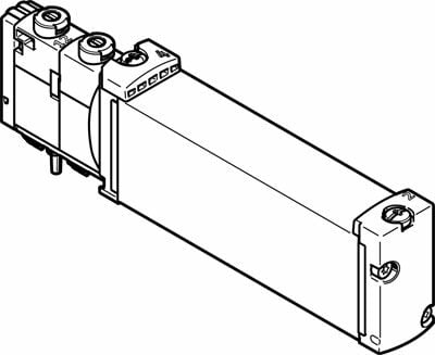 Festo 8004891 VUVG-B18-M52-RZT-F-1T1L Selenoid valf