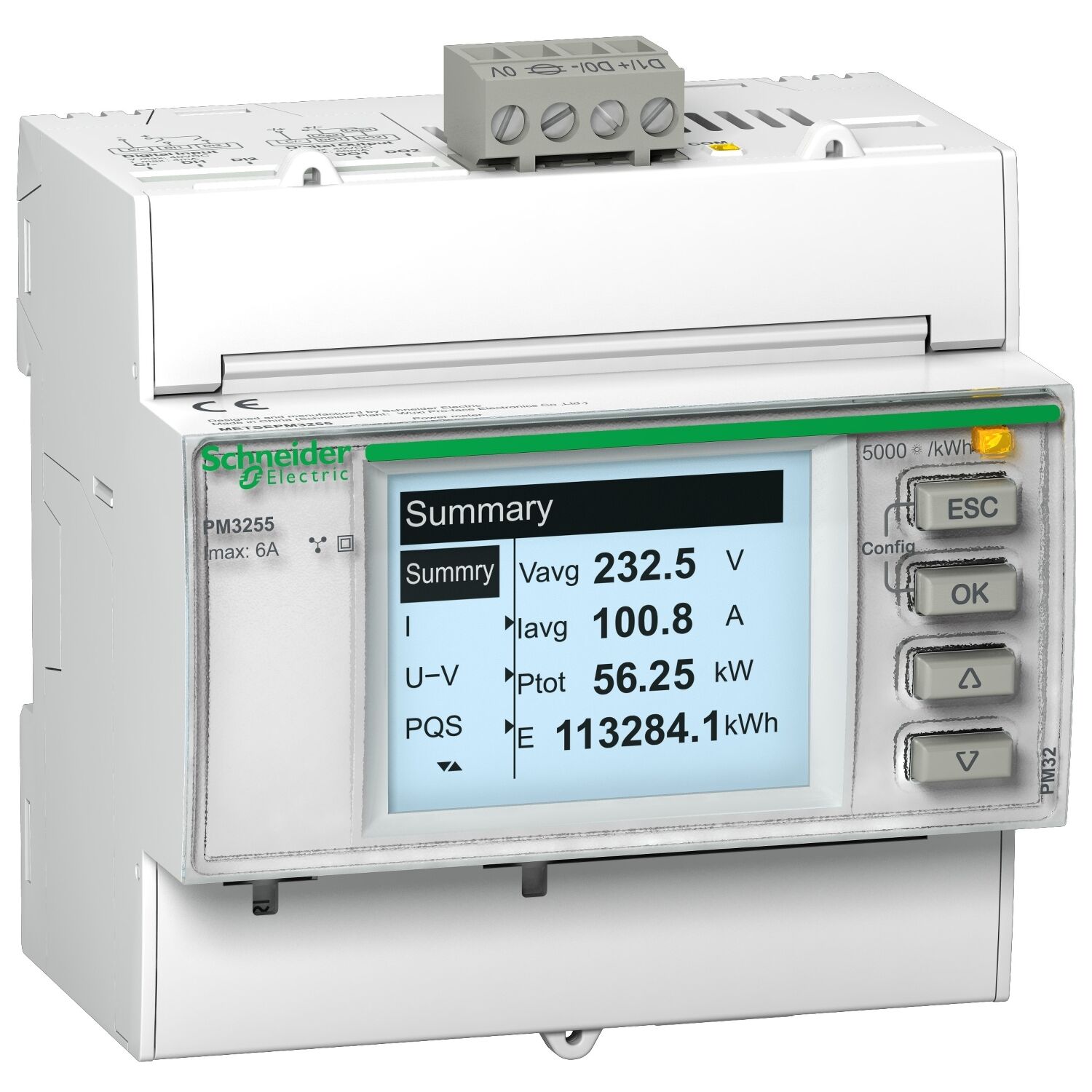 Schneider Electric METSEPM3250 Pm3250 Güç Ölçer - Rs485