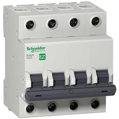 Schneider Electric EZ9F43432 Easy9 Mcb 4P 32A C 3000A 400V Otomatik Sigorta