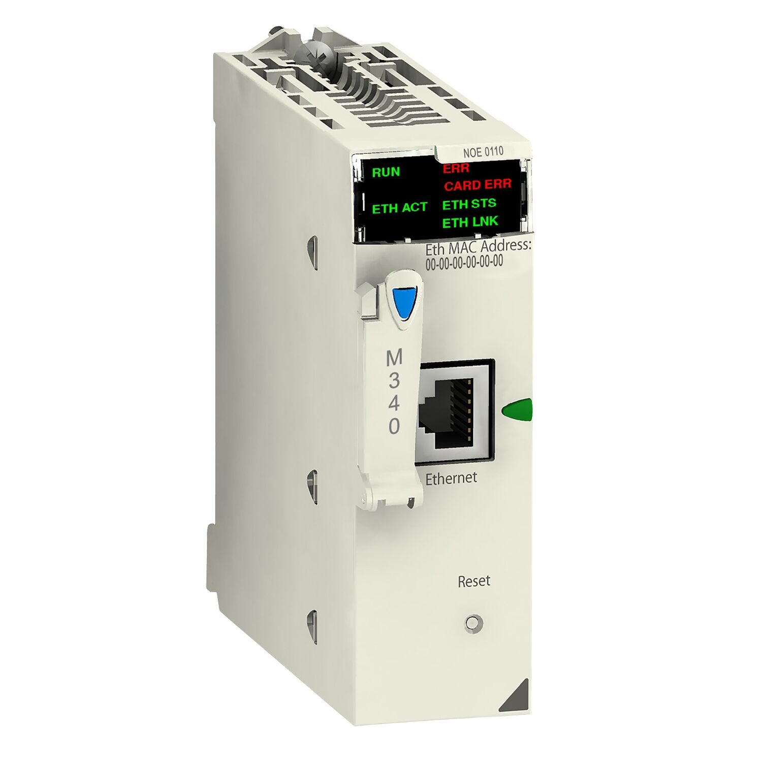 Schneider Electric BMXNOE0110 Ethernet Modülü M340 - Flash Bellek Kartı - Dahili Ram 16 Mb - 1 X Rj45 10/100