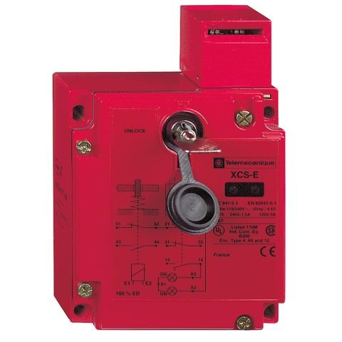 Telemecanique Sensors XCSE7313 Metal Emniyet Şalteri Xcse - 2Nk+1Na - Yavaş Kesen- 2 Giriş Tapped 1/2'' Npt- 24V