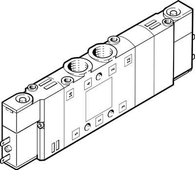 Festo 196935 CPE14-M1BH-5/3E-1/8 Selenoid valf