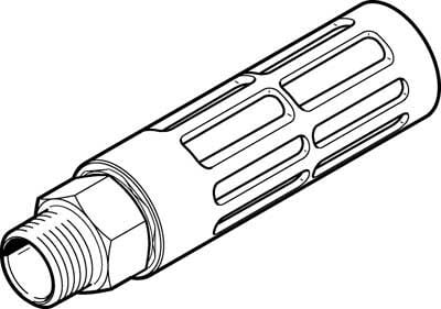 Festo 6845 U-3/4-B Susturucu