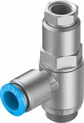 Festo 530044 HGL-3/8-QS-10 Pilot uyarılı çek valf