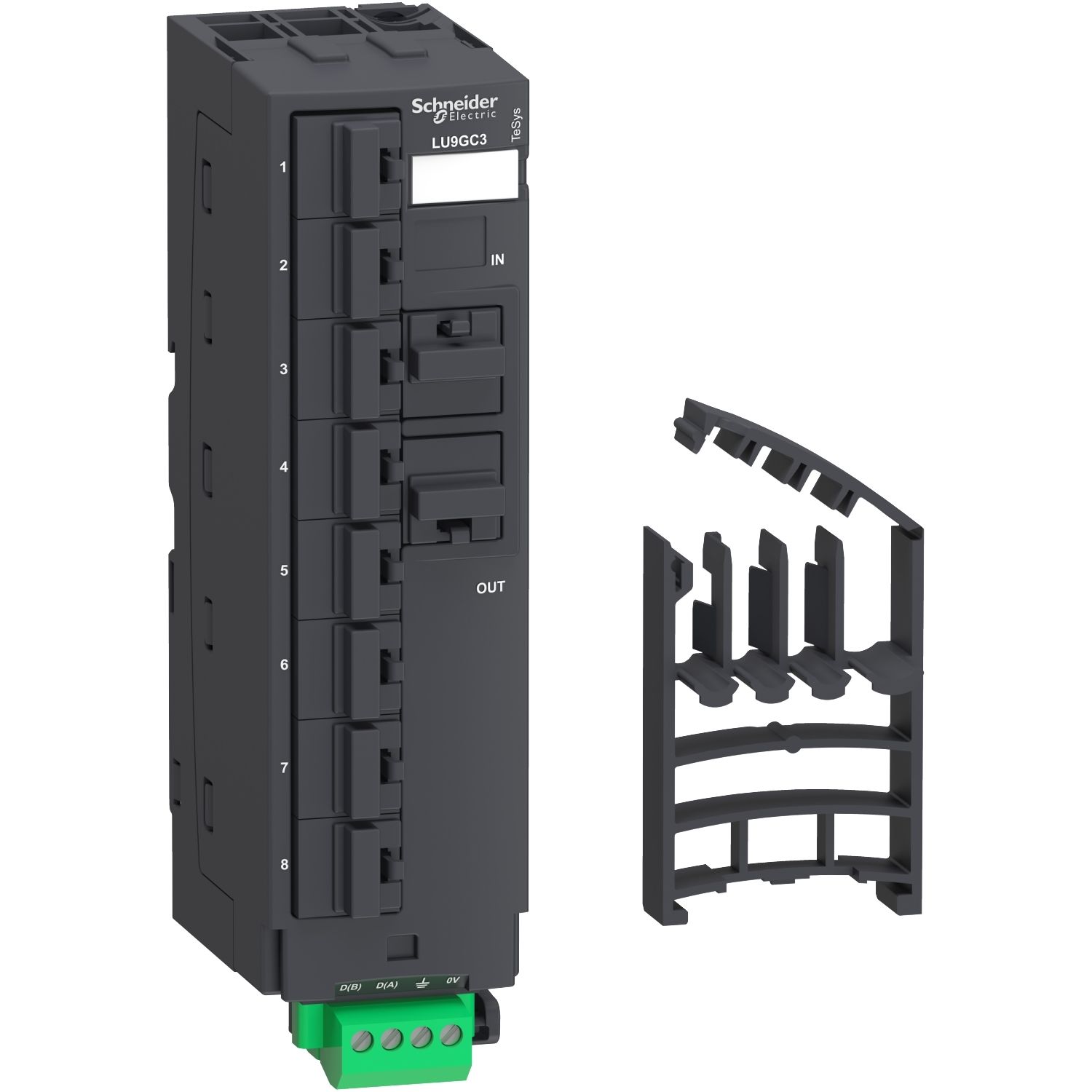 Schneider Electric LU9GC3 Modbus Dağıtım Bloğu - 10 Rj45 Ve 1 Vidalı Terminal Bloğu