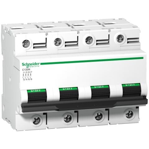 Schneider Electric A9N18374 C120N - Devre Kesici - 4P - 100A - C Eğrisi