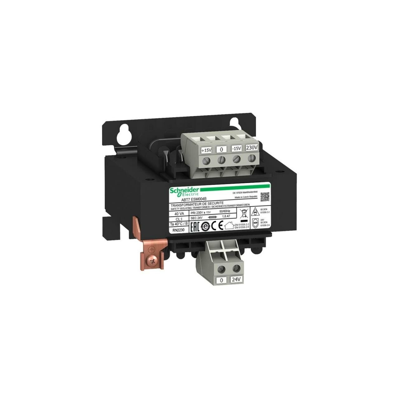 Schneider Electric ABT7ESM004B Gerilim Transformatörü - 230 V - 1 X 24 V - 40 Va