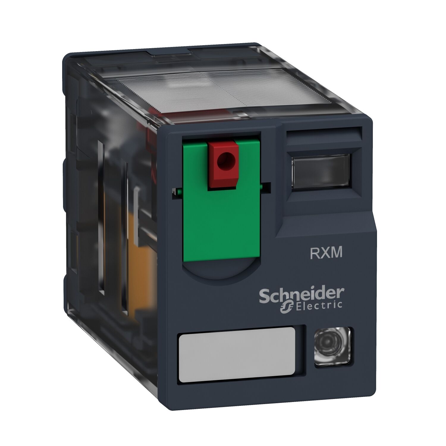 Schneider Electric RXM4AB2B7 Minyatür Takılabilir Röle - Zelio Rxm - 4 K/A - 24 V Ac - 6 A - Led'Li