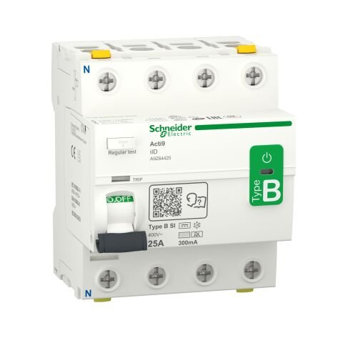 Schneider Electric A9Z64425 Acti9 İıd 4P 25A 300Ma B-Sı