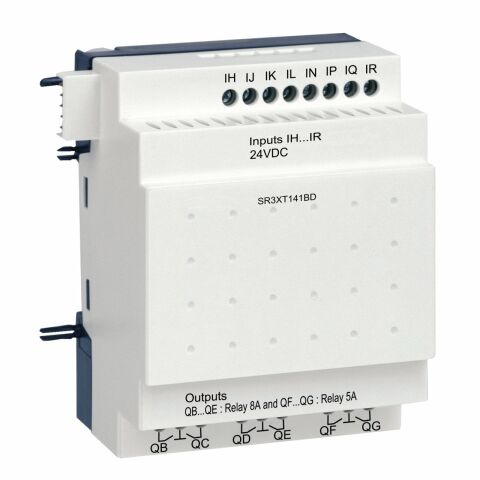 Schneider Electric SR3XT141BD Zelio Akıllı Röle XT 14 I-O 24 VDC