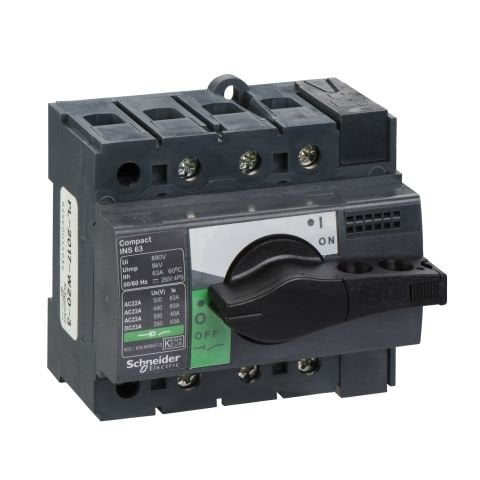 Schneider Electric 28902 Yük Ayırıcı Compact Ins63 - 3 Kutuplu - 63 A