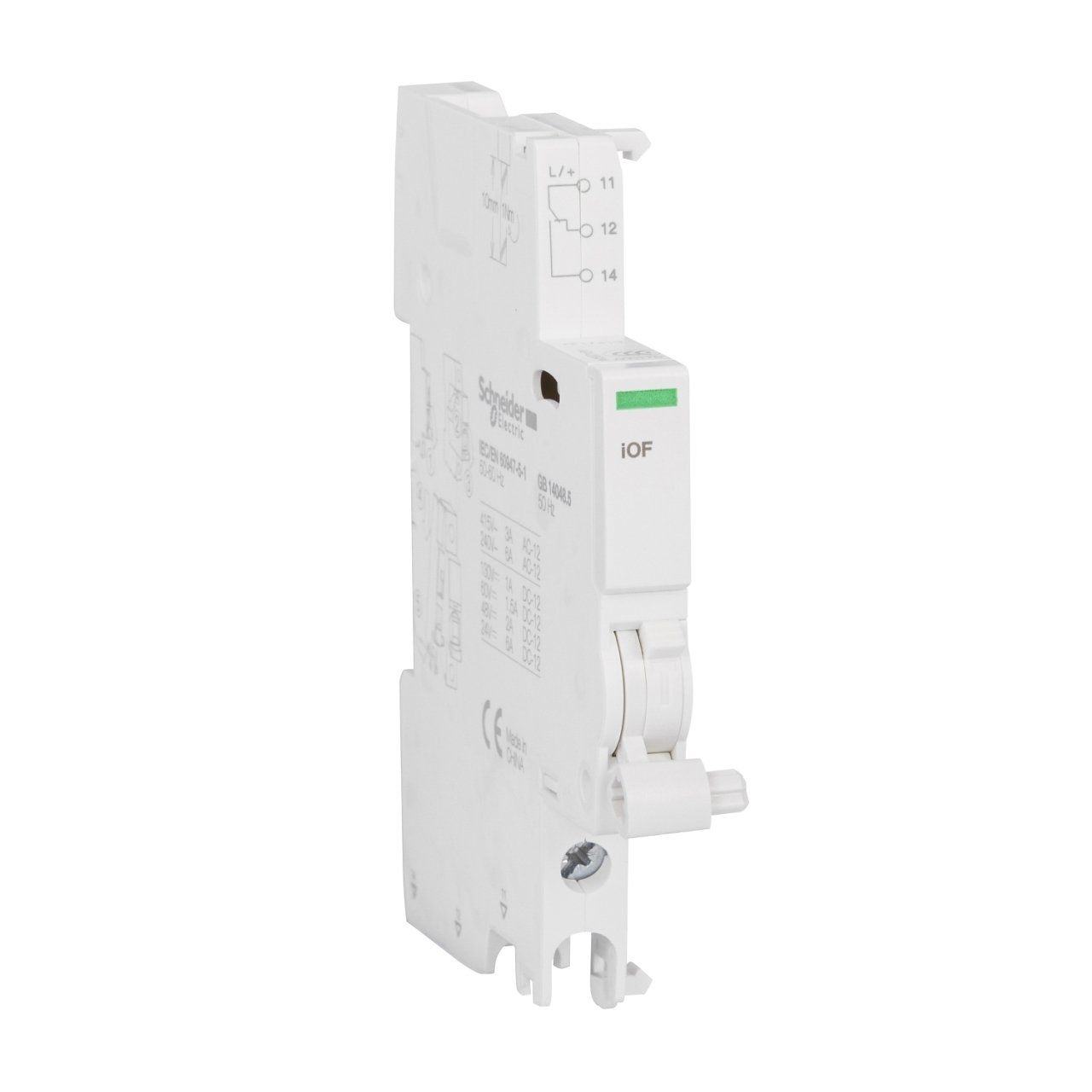 Schneider Electric A9A26924 Acti9 Aksesuarları, iOF yardımcı kontak (1NA/1NK)