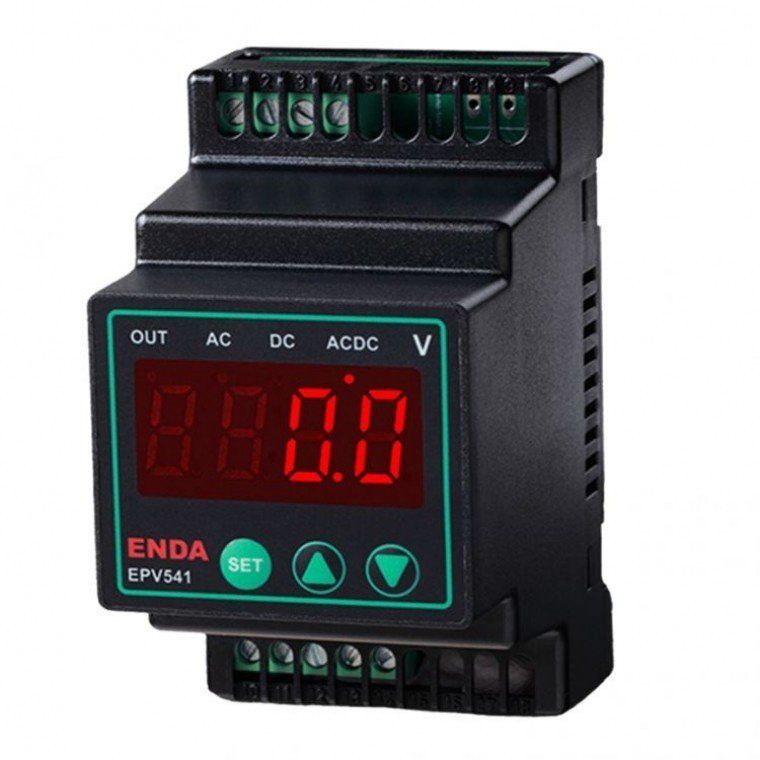 Enda EPV542-230VAC-AC/DC Voltmetre