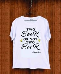 BASKILI TSHIRT  - TWO BEER OR NOT TWO BEER
