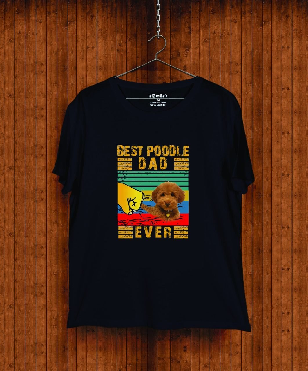 BASKILI TSHIRT - BEST POODLE DAD EVER