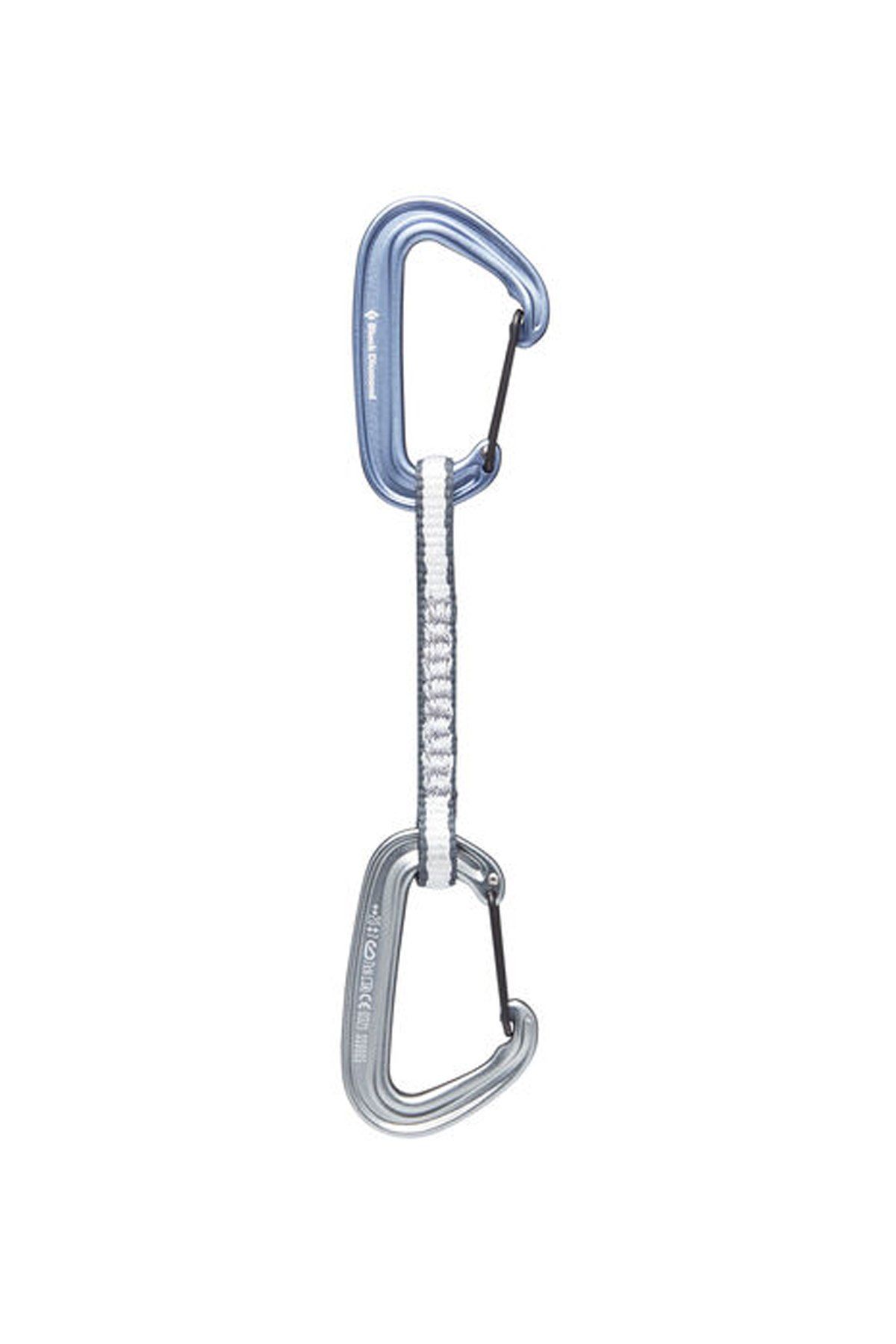 BLACK DIAMOND MINIWIRE QUICKDRAW12cm KARABİNA karışık-renkli
