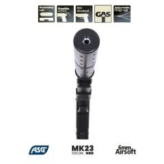 ASG MK23 AIRSOFT TABANCA - GAS - SESSIZ - SUSTURUCU DAHIL