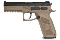 18182 ASG CZ P09 SİYAH-ÇÖL BLOWBACK AIRSOFT TABANCA