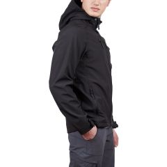 Alpinist Peak Softshell Erkek Outdoor Mont Siyah