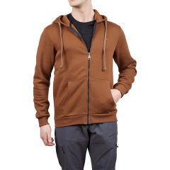 Alpinist Covert Tam Fermuarlı Erkek Sweatshirt HARDAL