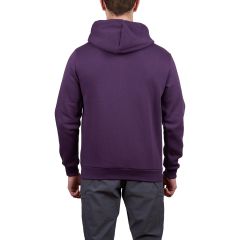 Alpinist Covert Tam Fermuarlı Erkek Sweatshirt Mürdüm