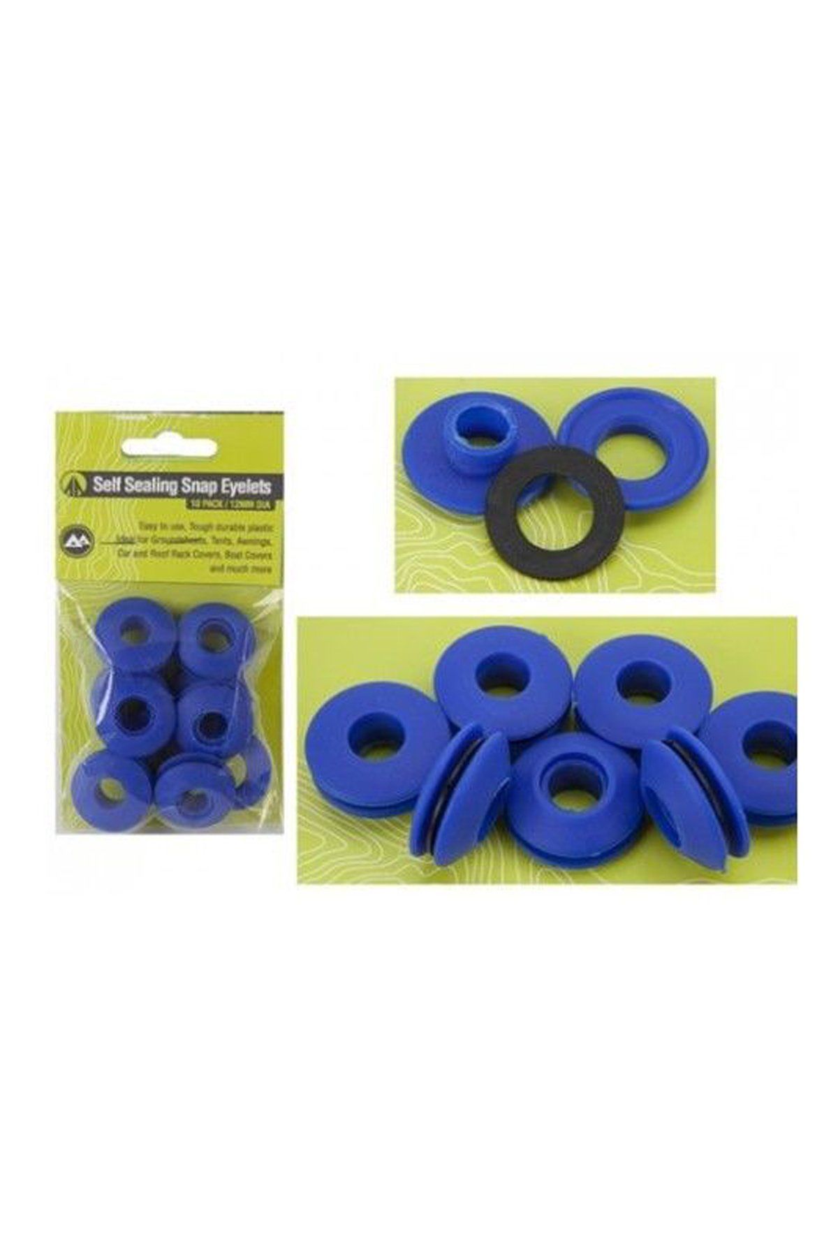 Summit Çadır Zemin İzolasyon Tıpası Replacement Groundsheet Eyelets 10 Pack