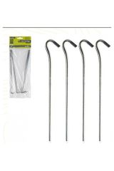 Summit 23cm/6mm Kuvvetli Çelik Çadır Kazığı 4'lü Paket Alu