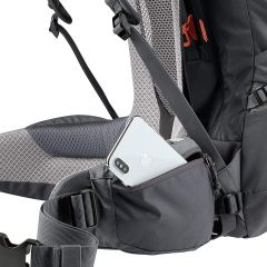 Deuter Aircontact X 60+15 SL Kadın Sırt Çantası redwood-ink