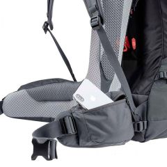 Deuter Futura Air Trek 50+10 Litre Sırt Çantası black-graphite