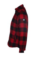 Alpinist Futura Ekose Erkek Outdoor Gömlek kırmızı
