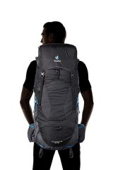 DEUTER Aircontact Lite 65 + 10 Sırt Çantası black-graphite